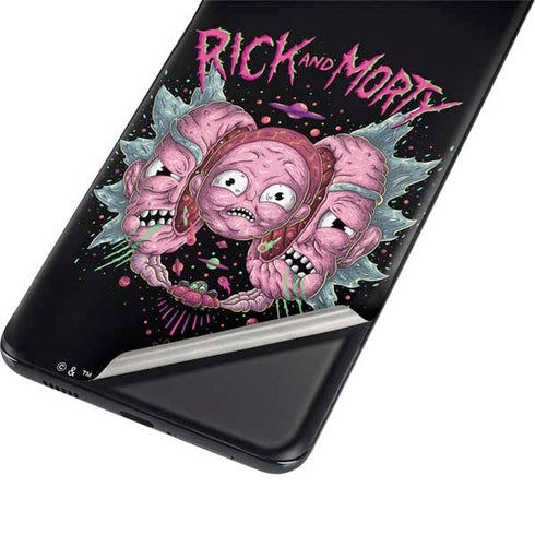 Adult Swim Rick and Morty Split Head Rick Galaxy S21 Ultra 5G Skin